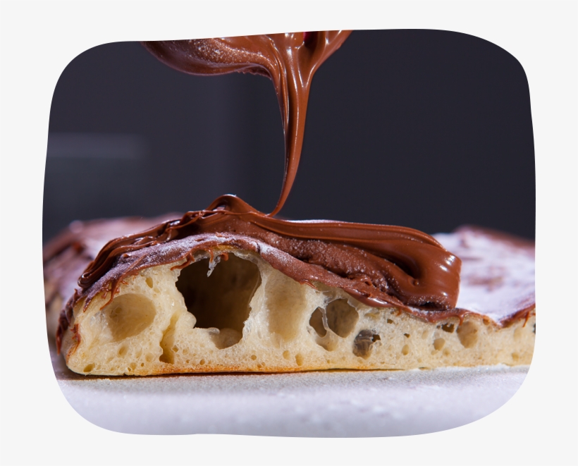 Nutella Pizza - Chocolate, transparent png #1305249