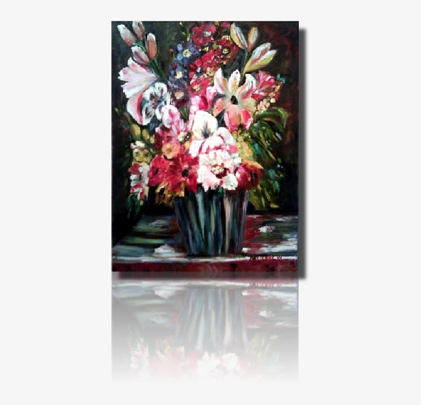 Her Paintings And Sculptures Are In Many Homes Throughout - Bouquet, transparent png #1305334