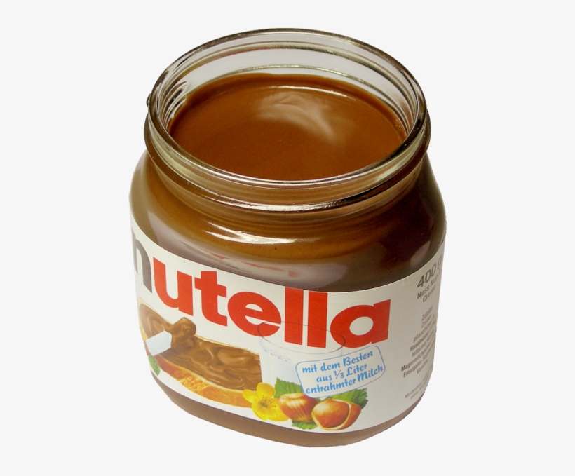 Nutella Is The Best Thing Ever - Nutella Opened, transparent png #1305373