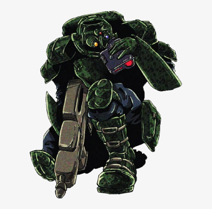 Pathfinder - Starship Troopers Mobile Infantry Suit, transparent png #1305854