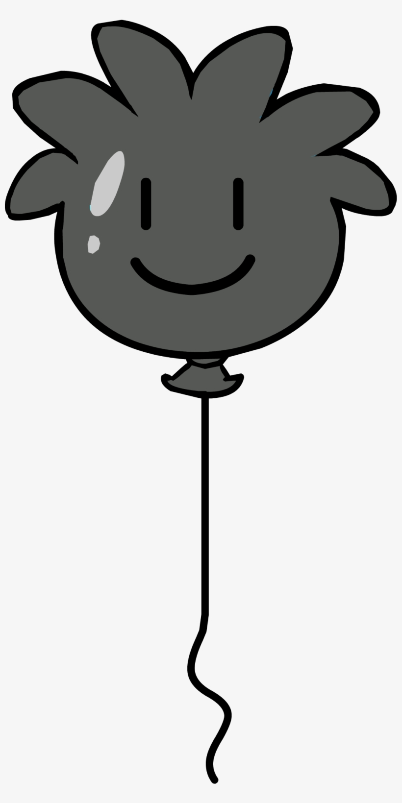 Black Puffle Balloon Icon - Wiki, transparent png #1306069