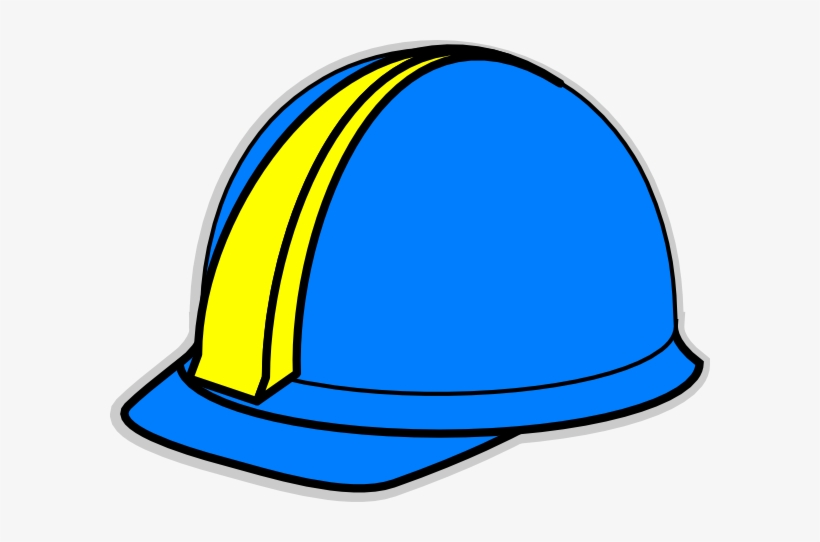 How To Set Use Blue Hard Hat Svg Vector, transparent png #1306217