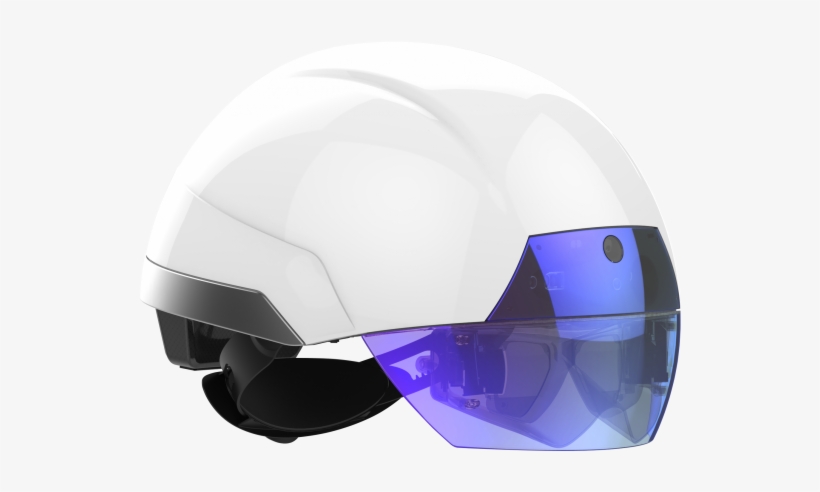 Skanska To Trial Hi-tech Digital Hard Hats - Hard Hat With Built In Visor, transparent png #1306504