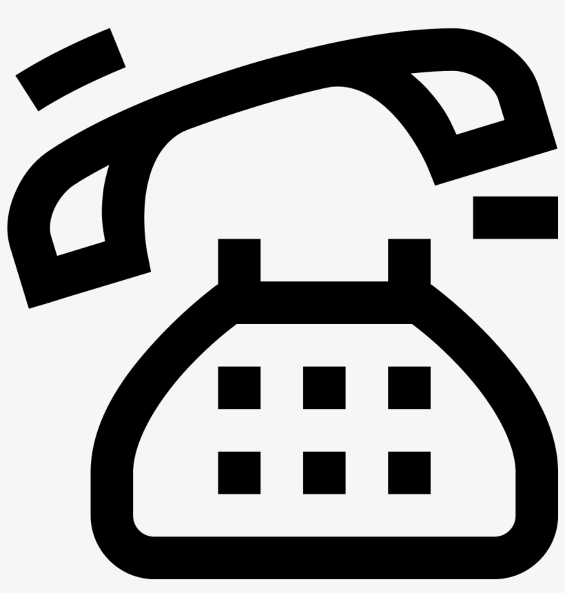 Ringing Phone Icon Free - Mobile Phone, transparent png #1306562