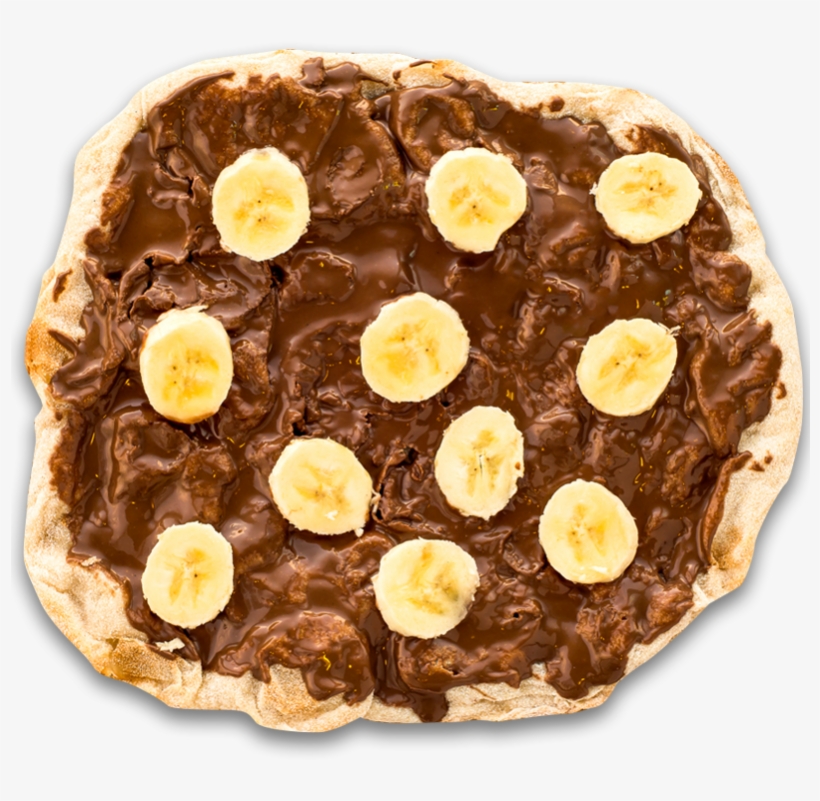 Nutella Banana - 13 Inches - Chocolate Cake, transparent png #1306716