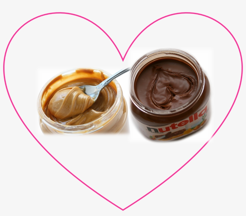Pb And Nutella Perfect Union - Imagenes De Mantequilla De Mani, transparent png #1306771