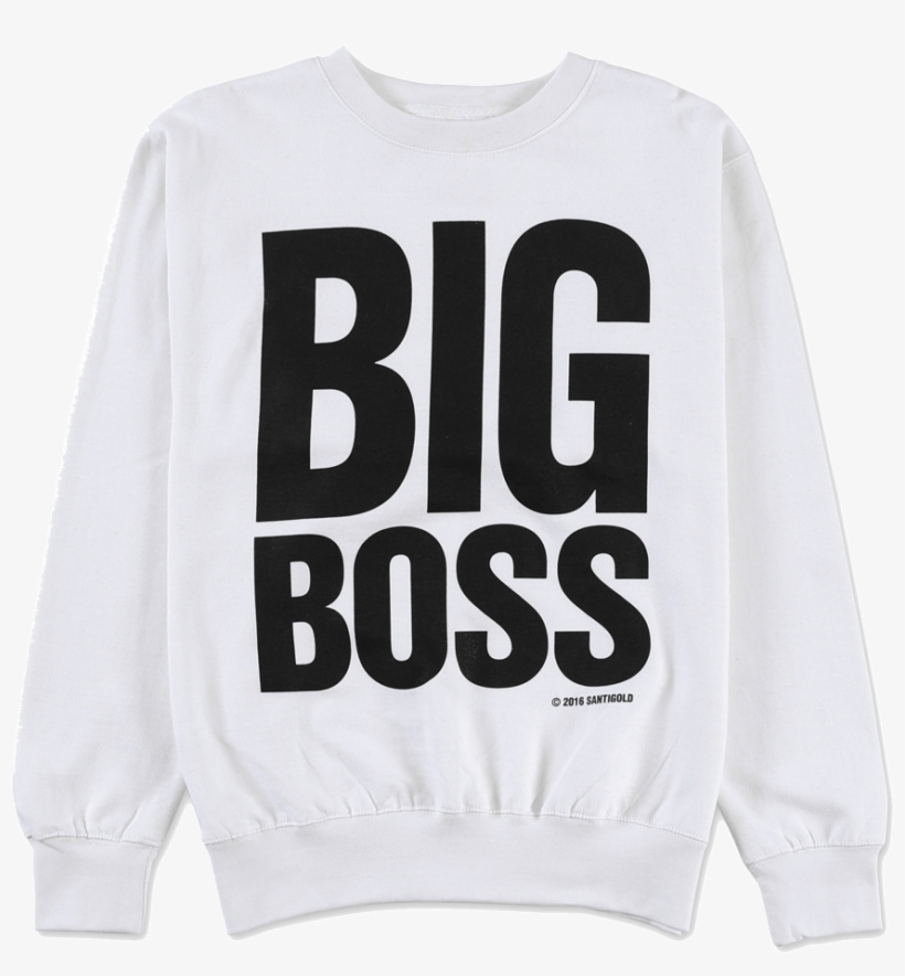 Big Boss Crewneck Sweatshirt - Stickers Big Boss, transparent png #1306794