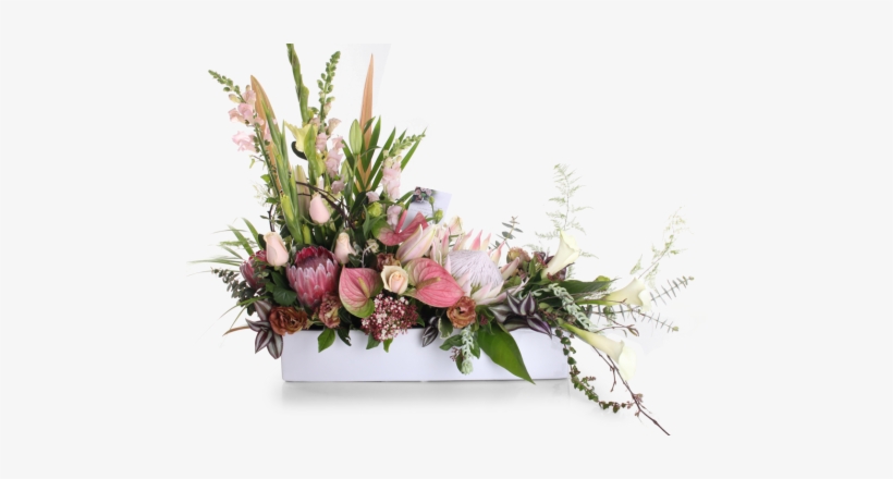 Stunning Ceramic Arrangement - Flowers Arrangement Transparent Png, transparent png #1307041