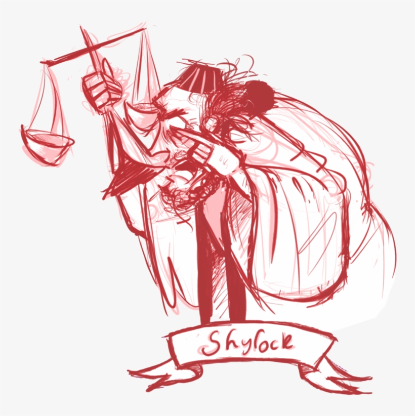 Image Transparent Download Shakespeare Drawing Fanart - Merchant Of Venice Drawing, transparent png #1307564