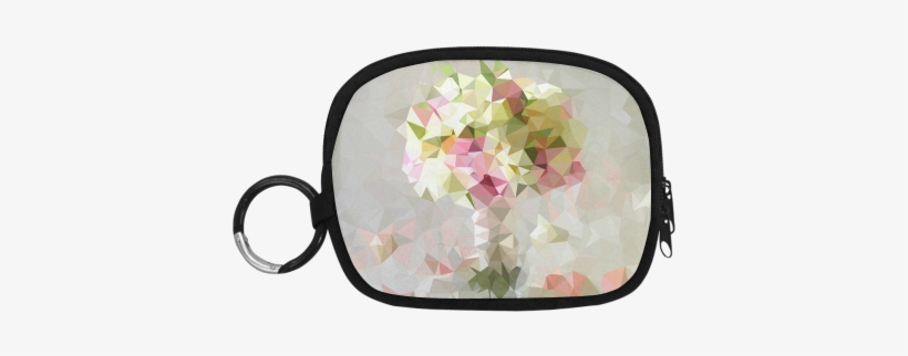 Low Poly Pastel Flowers Coin Purse - Bouquet Laptop Sleeve - 13", transparent png #1307685