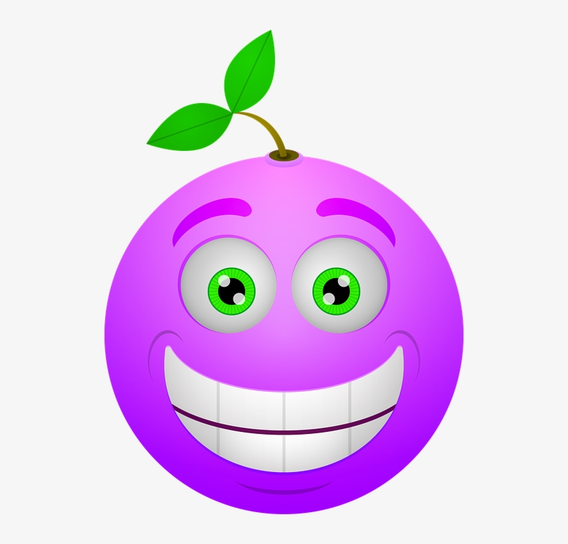 Smiley, Berry, Happy, Smile, Icon - Smile, transparent png #1307779