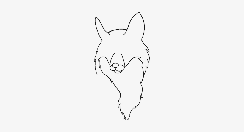 How To Draw Fox - Drawing, transparent png #1307885
