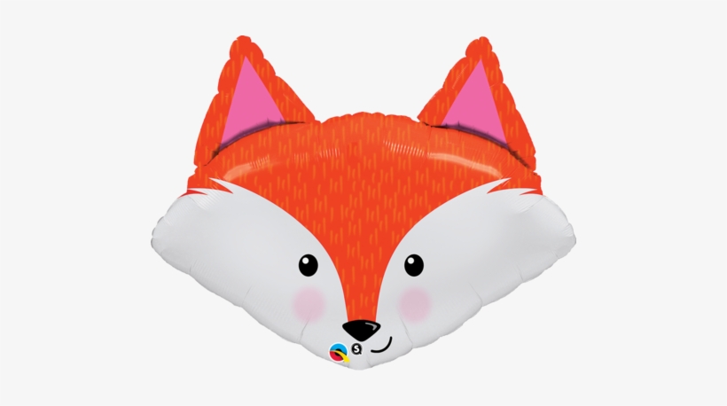 Fox Head Cute Supershape, transparent png #1307888