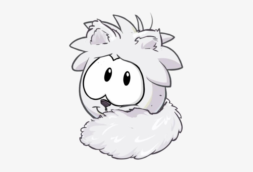 Arctic Fox Puffle1 - Wiki, transparent png #1307947
