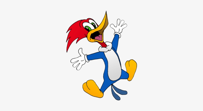 Woody Woodpecker Jumping - Woody Woodpecker Png, transparent png #1308107