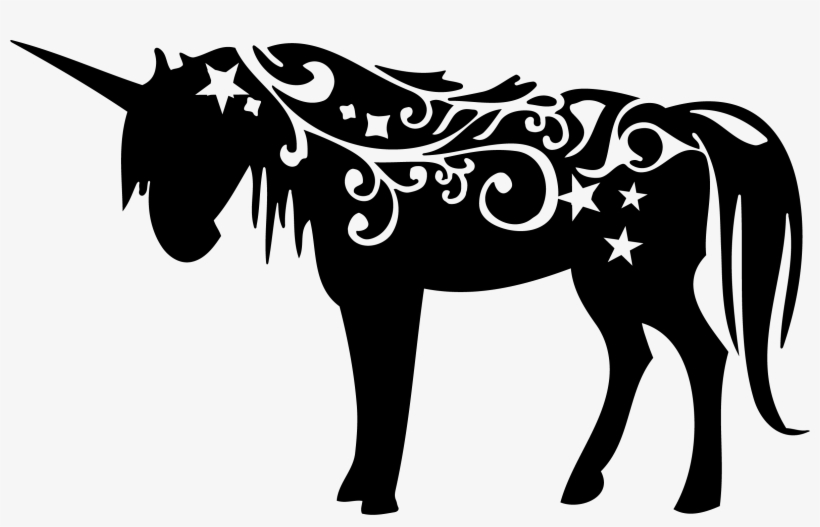 Unicorn Silhouette Free Unicorn Silhouette Svg Free Transparent Png Download Pngkey
