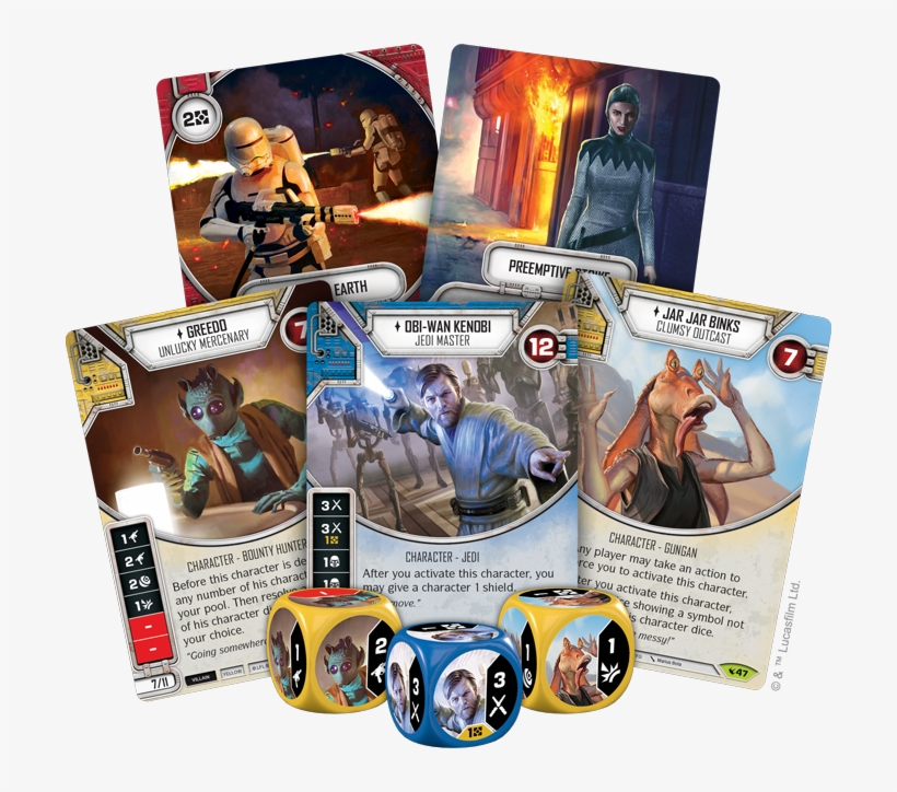 Swd11 P5 Cardfan - Fantasy Flight Games Star Wars Destiny Spirit, transparent png #1308672