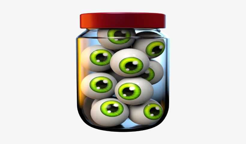 Jar Of Eyeballs Clipart, transparent png #1308792