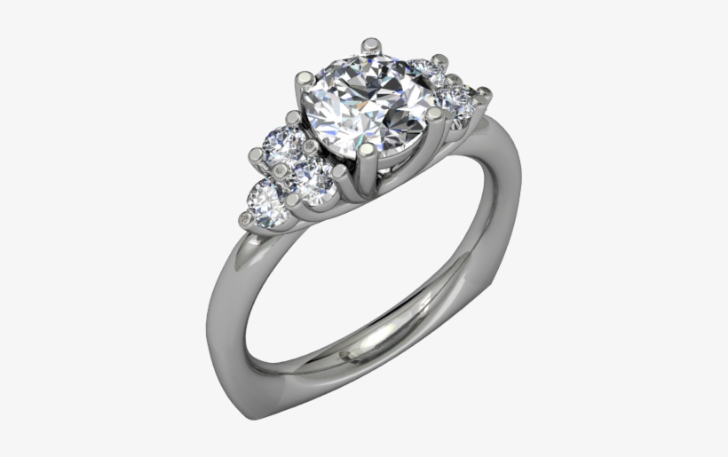 Passion Fire Trois Captivating - Pre-engagement Ring, transparent png #1308842