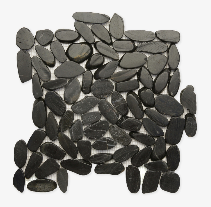 Koja-viper - Koja Random Sized 6" X 18" Natural Stone Pebble Tile, transparent png #1308939