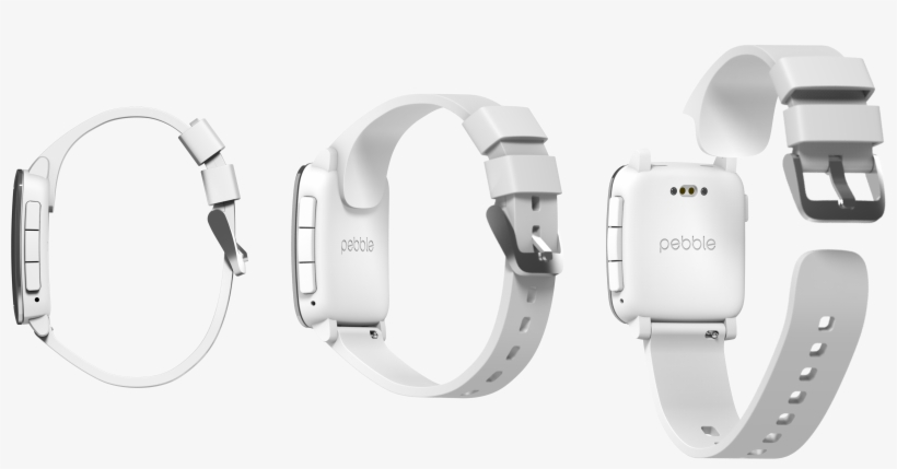 An Example Of A Pebble Smartstrap On The Pebble Time - Pebble Time, transparent png #1309454