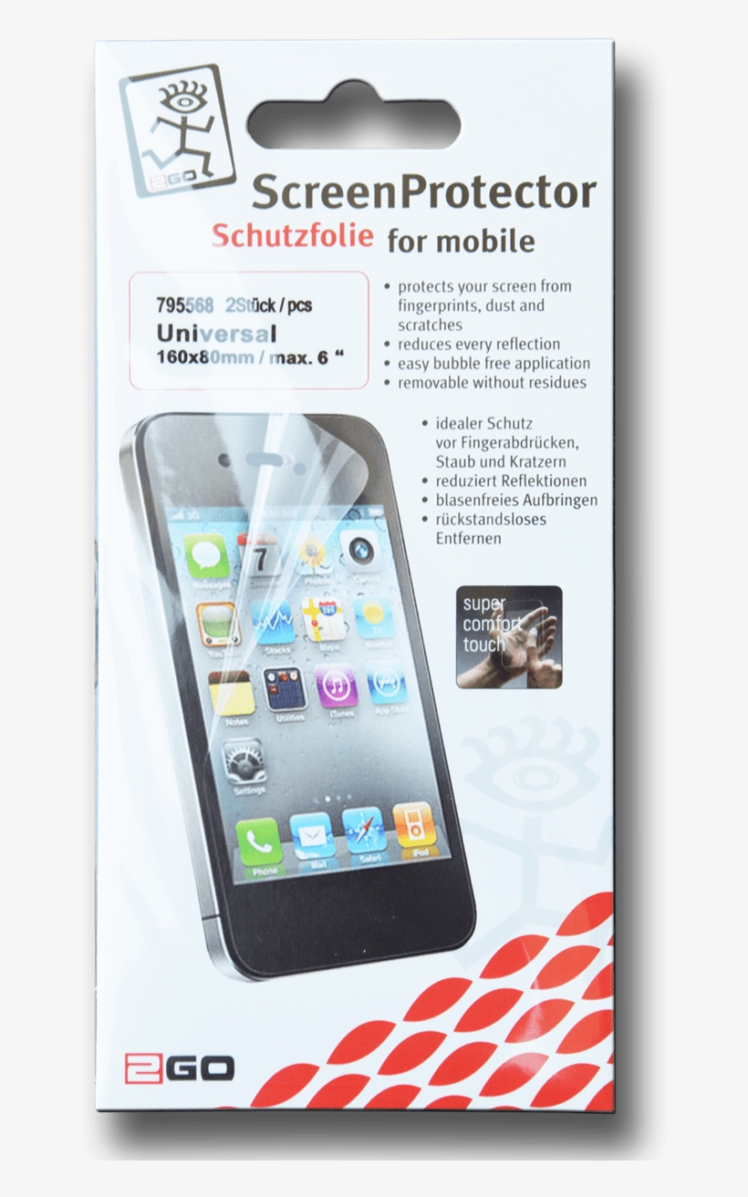 Universal Screenprotector - Pu2 - Iphone, transparent png #1310245