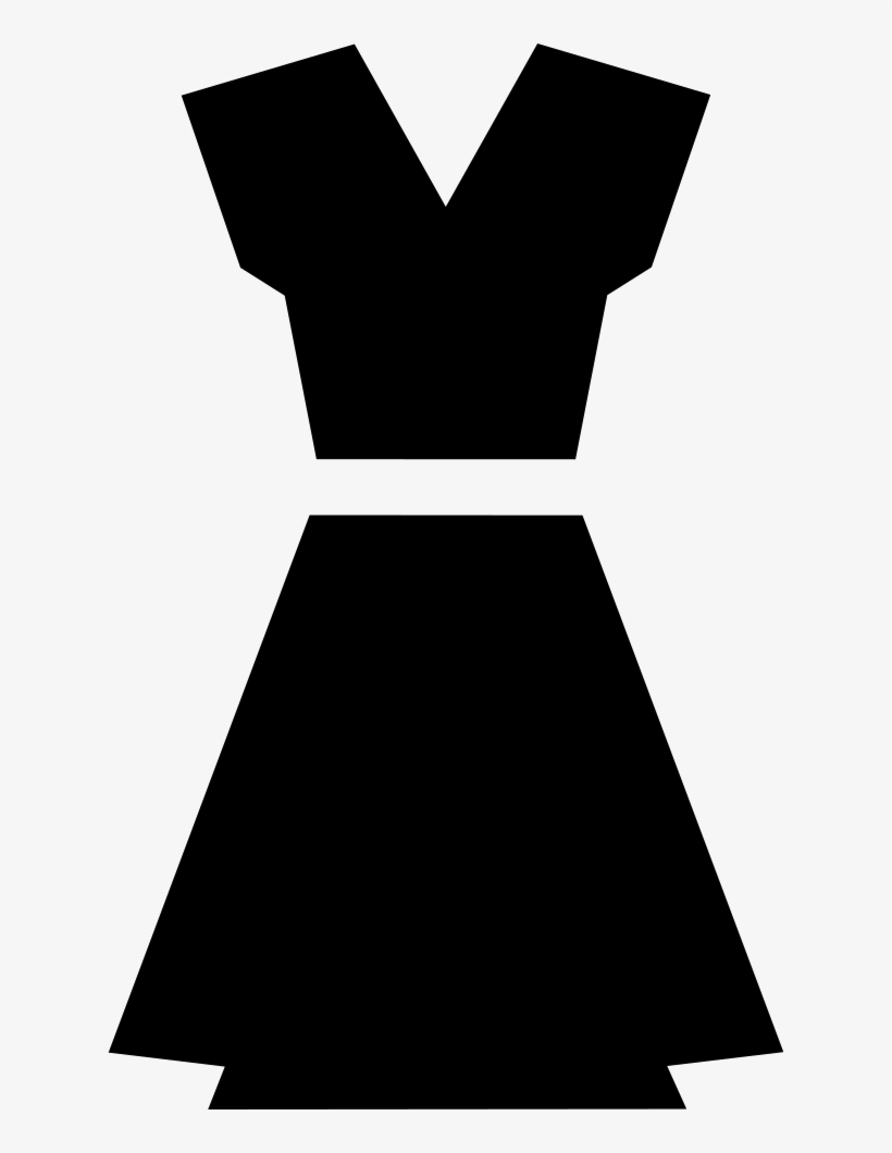Female Black Dress Comments - Dress, transparent png #1310953