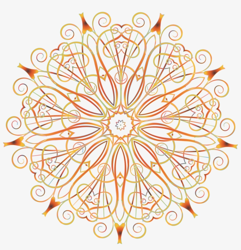 Big Image - Floral Design For Background Png, transparent png #1310986