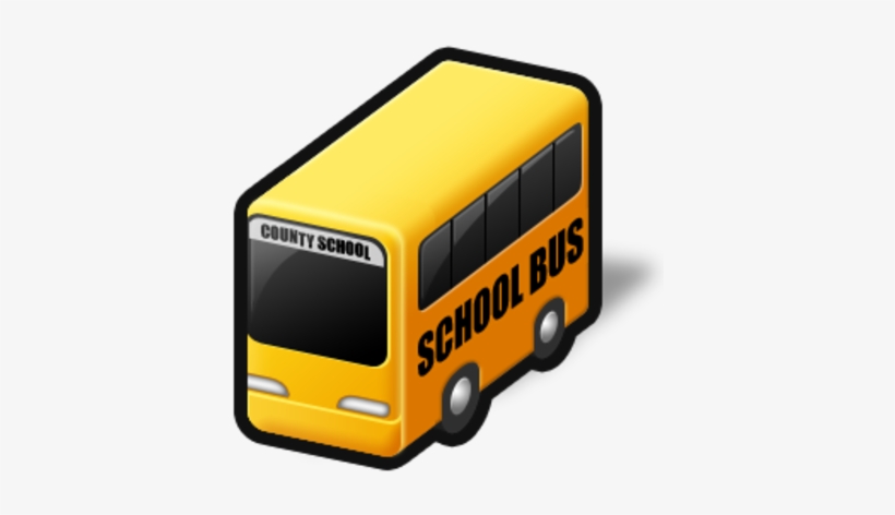 School Bus Png - School Bus Icon Png, transparent png #1311033