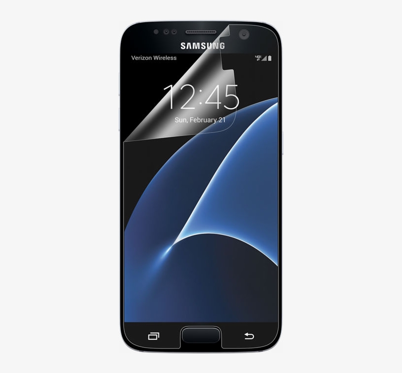 Verizon Anti Scratch Display Screen Protector 3 Pack - Verizon Anti-scratch Screen Protector For Samsung Galaxy, transparent png #1311153