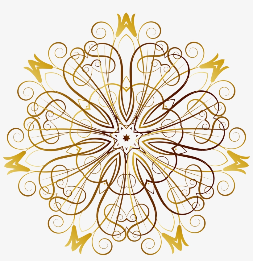 This Free Icons Png Design Of Flourishy Floral Design, transparent png #1311324