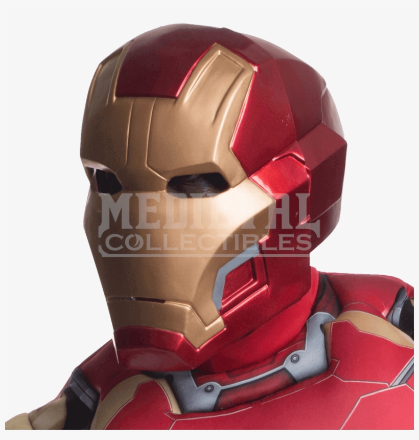 Age Of Ultron Adult Iron Man Mask - Iron Man Mark 43 Helmet, transparent png #1311604