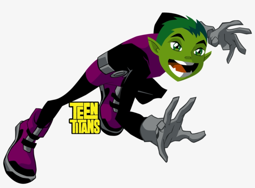 Beast Boy - Teen Titans Beast Boy Fighting, transparent png #1311878