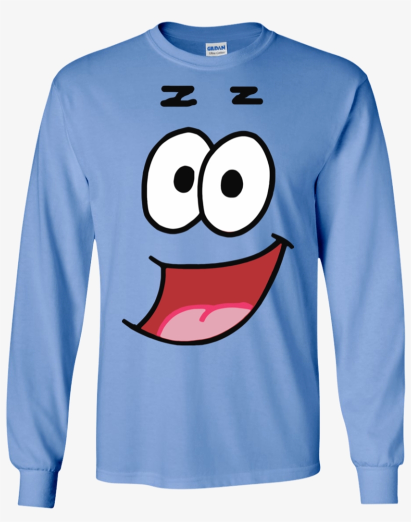 Patrick Star Funny Halloween Custom Long Sleeve Shirt - Palisades Charter High School Dolphins 100% Cotton, transparent png #1311880