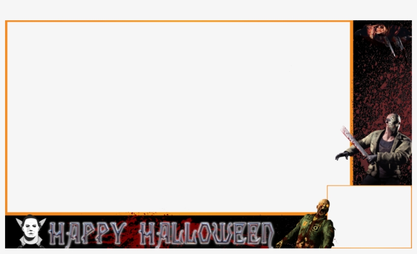 Free Twitch Horror Overlay - Horror Facecam Overlay, transparent png #1311902