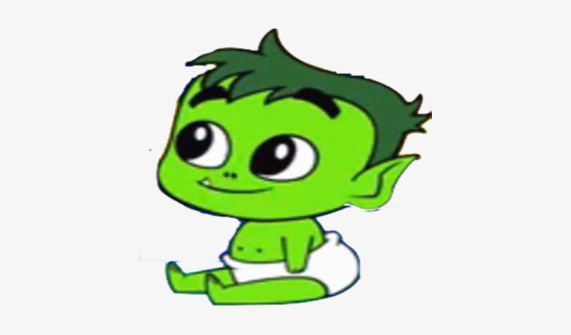 Baby Beast Boy - Beast Boy Baby, transparent png #1312402