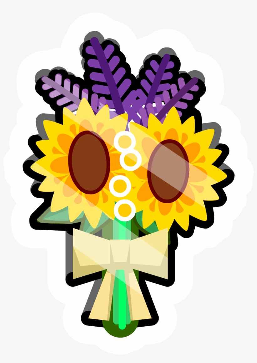 Flower Bouquet Pin Icon - Stock Photography, transparent png #1312648