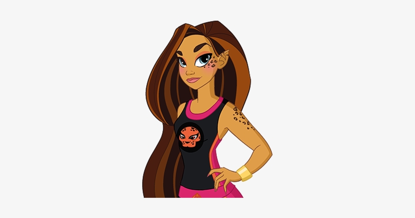 Catwoman, Cheetah, Hal Jordan, Hawkgirl, Star Sapphire - Super Hero Girls Cat, transparent png #1312665