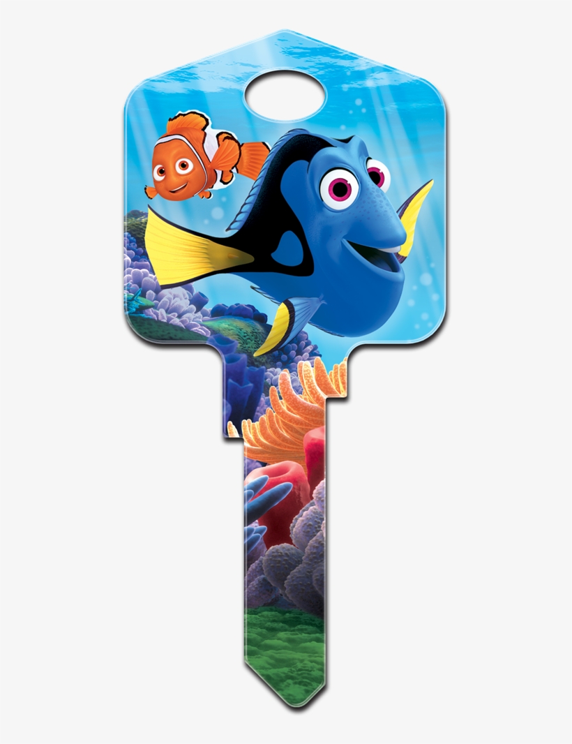 D10-sc1 Sc1 Finding Nemo House Key [sc1 Finding Dory] - Finding Nemo House Key, transparent png #1312773