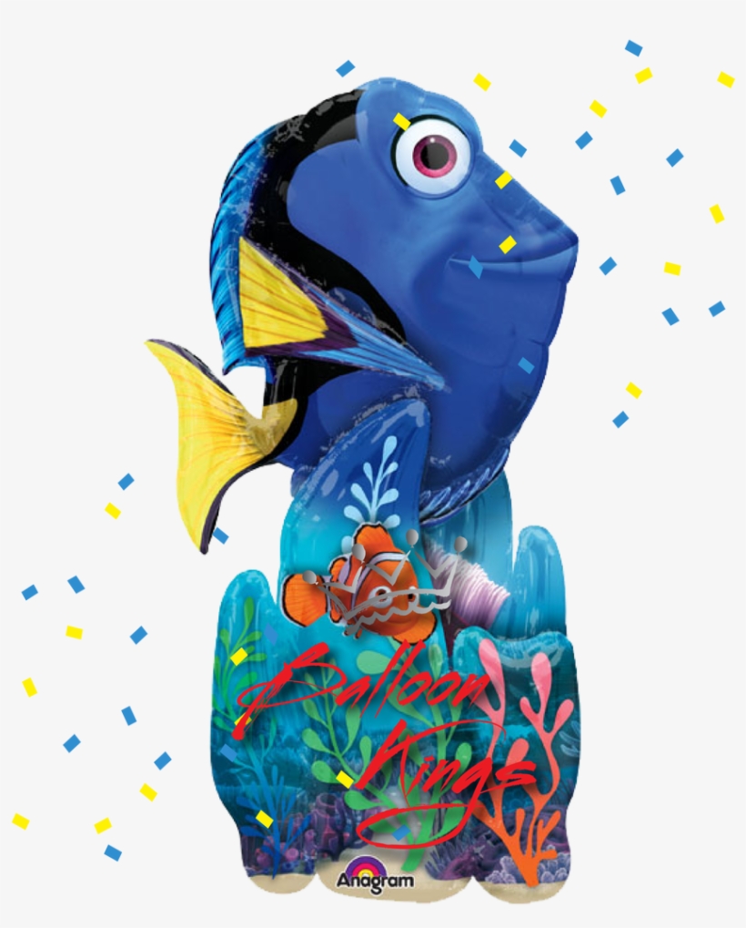 Finding Dory Airwalker - Finding Dory Airwalker Balloon, transparent png #1312866