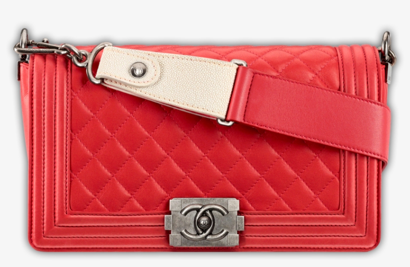 Photos By Www - Red Chanel Red Boy Bag, transparent png #1313055