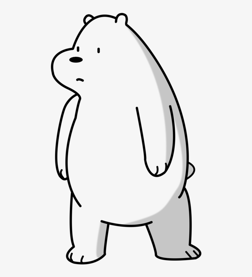 We Bare Bears Template By Teamgold4321-d933mya - Cartoon Polar Bear Png, transparent png #1313104