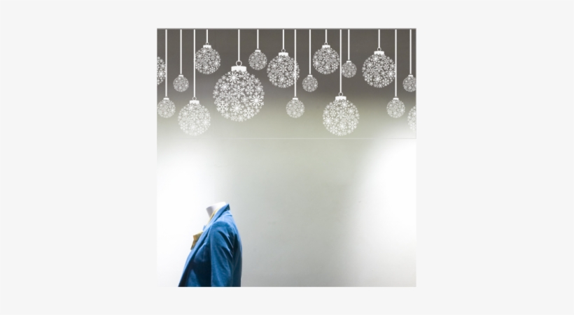 Snow Baubles Christmas Border - Christmas Day, transparent png #1313128