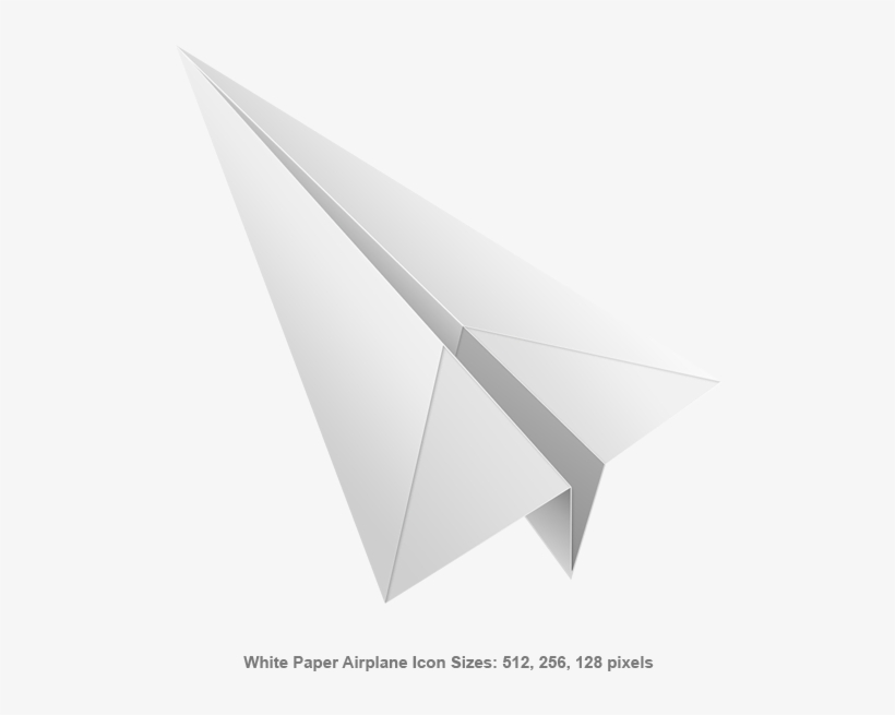 1 - Paper Airplane Black Background, transparent png #1313499