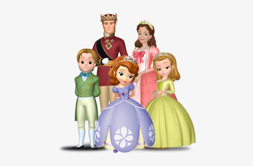 Sofia Sfamily - Sofia The First And Family, transparent png #1313561