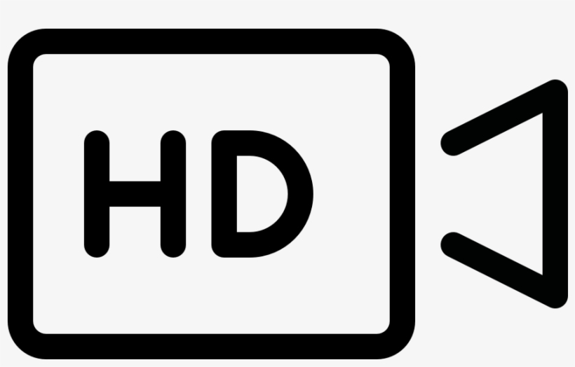 Multimedia Video Camera Hd - Simbolo Xml, transparent png #1313935