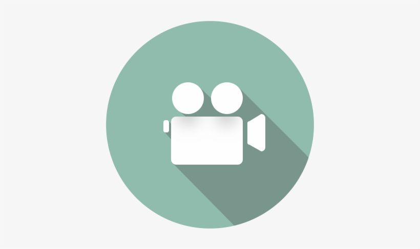 Video Camera Icon R - Music Notes Icon Round, transparent png #1313974