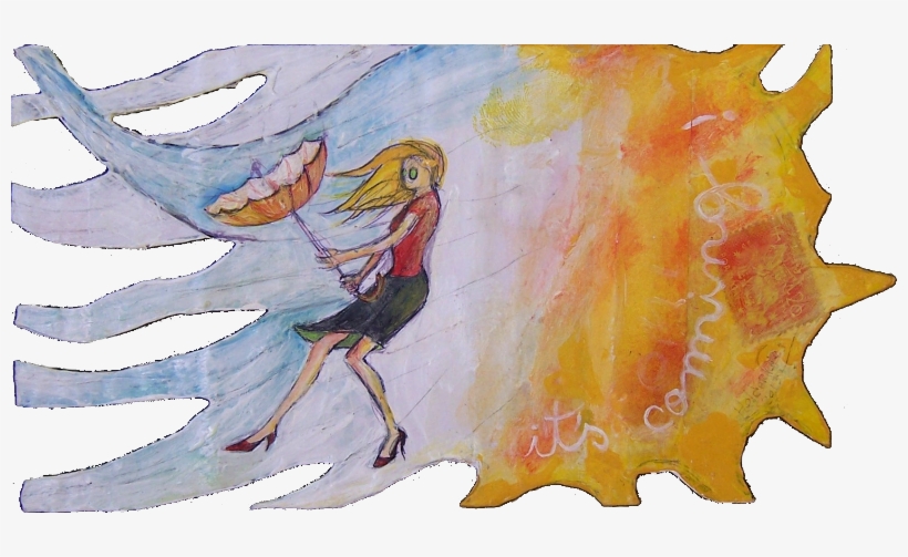 128# It's Coming - Painting, transparent png #1314091