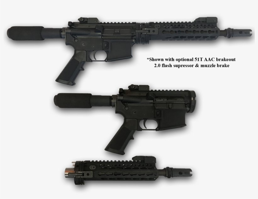 Take Down Ar Pistol - Ar-15 Style Rifle, transparent png #1314119