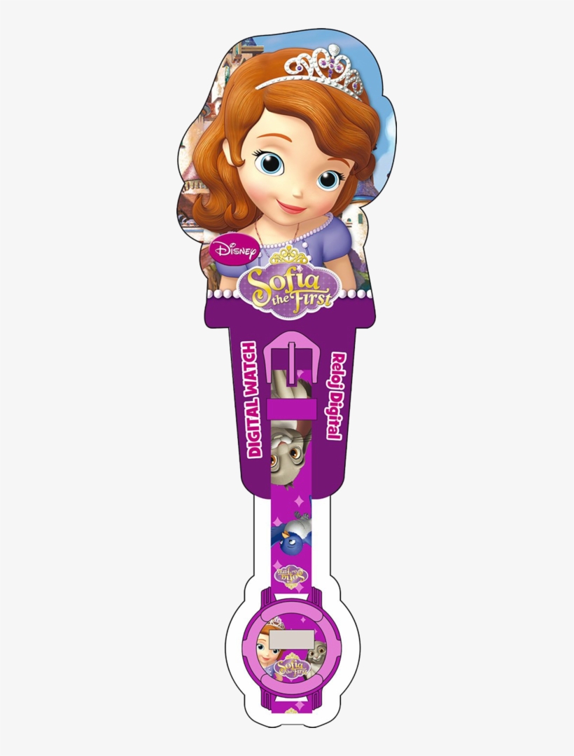 New Princess Sofia The First Electronic Watch Of Disney - Sofia The First: A Real Princess Lift-a-flap Sound, transparent png #1314158